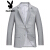 プレレボブのイPLAYBOY 2019春新品のシシャルクのコ型男が、68591004灰色の175を正装しています。