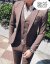夏の薄手の男性はスリムで小さいスーツスーツスーツに高級な修身コートと韓国式の職業ビジネススーツを少し詰めてスーツの外に出勤します。