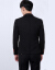 香港のティピネンの小さいスーツの男性の2019年の春秋の季節は新品の韓国式の身を修めて単に西の青春を少し詰めてファッション的なビジネスの小さいスーツの男性のオーバーの黒色Mを少し詰めます。