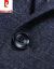 ピルカダン官ネット店20秋新品のチャイルド柄の小さいストラック男性は私服のコートを着ています。韩国式ビジネ修身メズのストレーはグランドグレイン195/4 XLです。