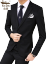 ℘金盾ℑ軽奢ブランド新郎スーツ男性結婚服スーツスーツ男性セット男性2点セット韓国式修身ビジネススーツ新品黒XL