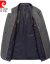 ピルカダンのスーパーツの男性は2020冬の中年ビジネ糸ウールです。男性のスツーを少し诘めて灰色の185/XLを编みます。